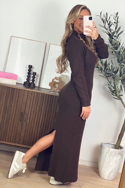 Sophie dress - Brown