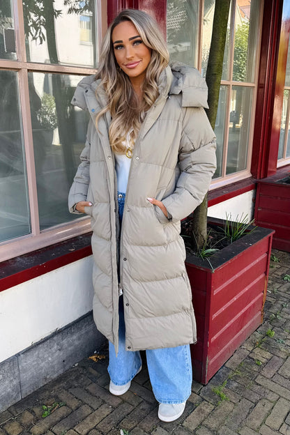 Kristel pufferjas - Taupe