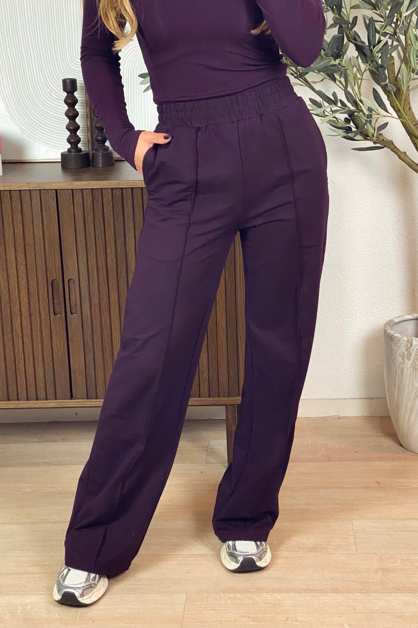 Phoenix jogger pantalon - Plum