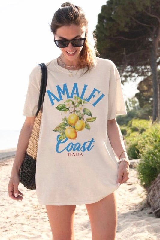 Amalfi Coast t-shirt - Wit