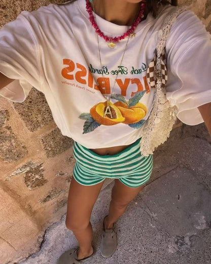 Juicy Bliss t-shirt - Wit