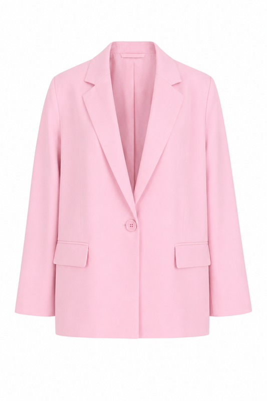 Oversized blazer - Roze