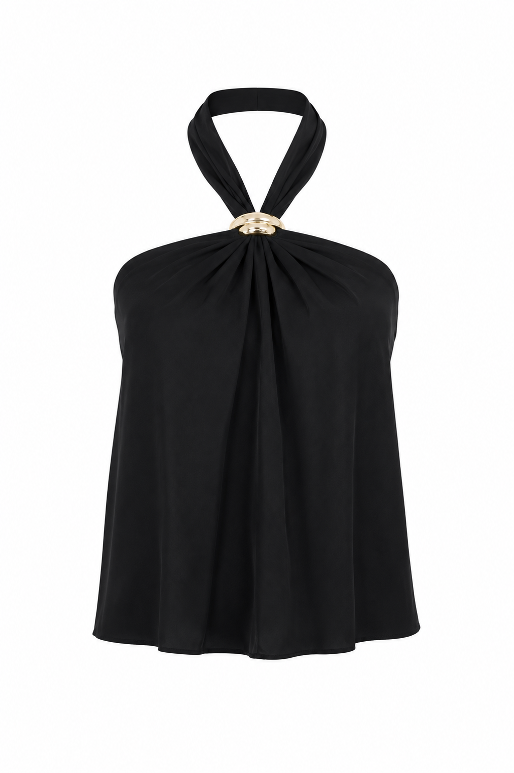 Halter top - Zwart