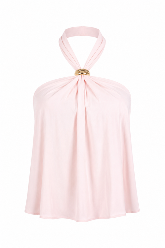 Halter top - Roze