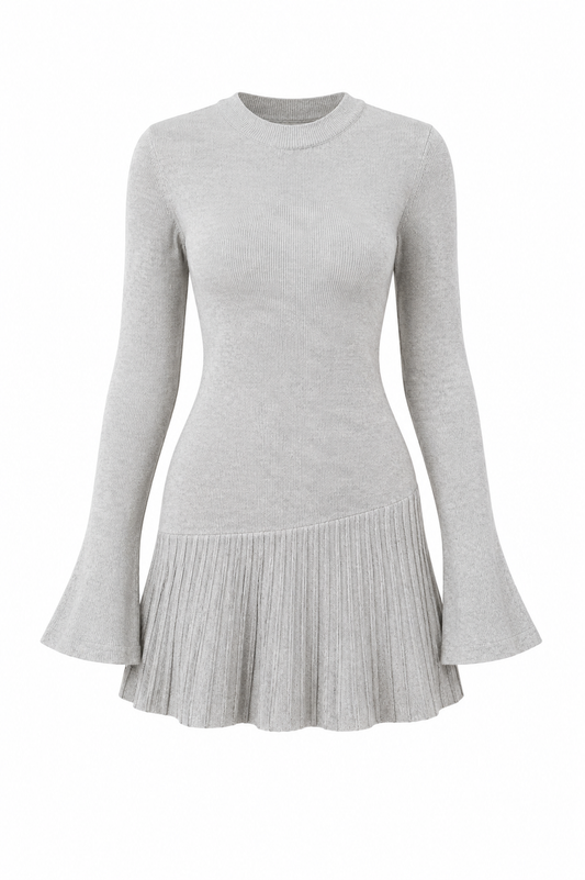 Jaylinn flare dress - Grey