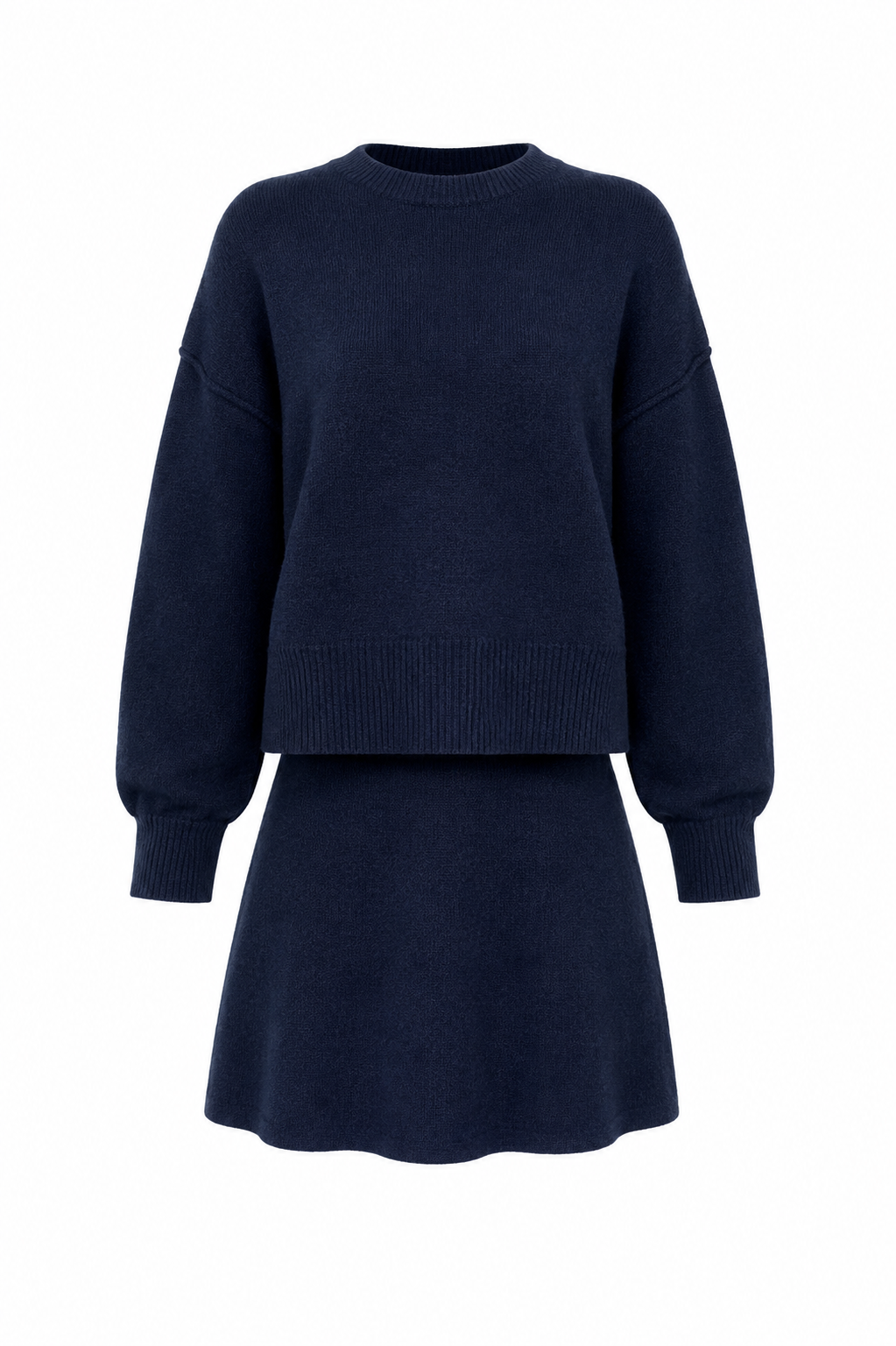 Mary knit set - Blue