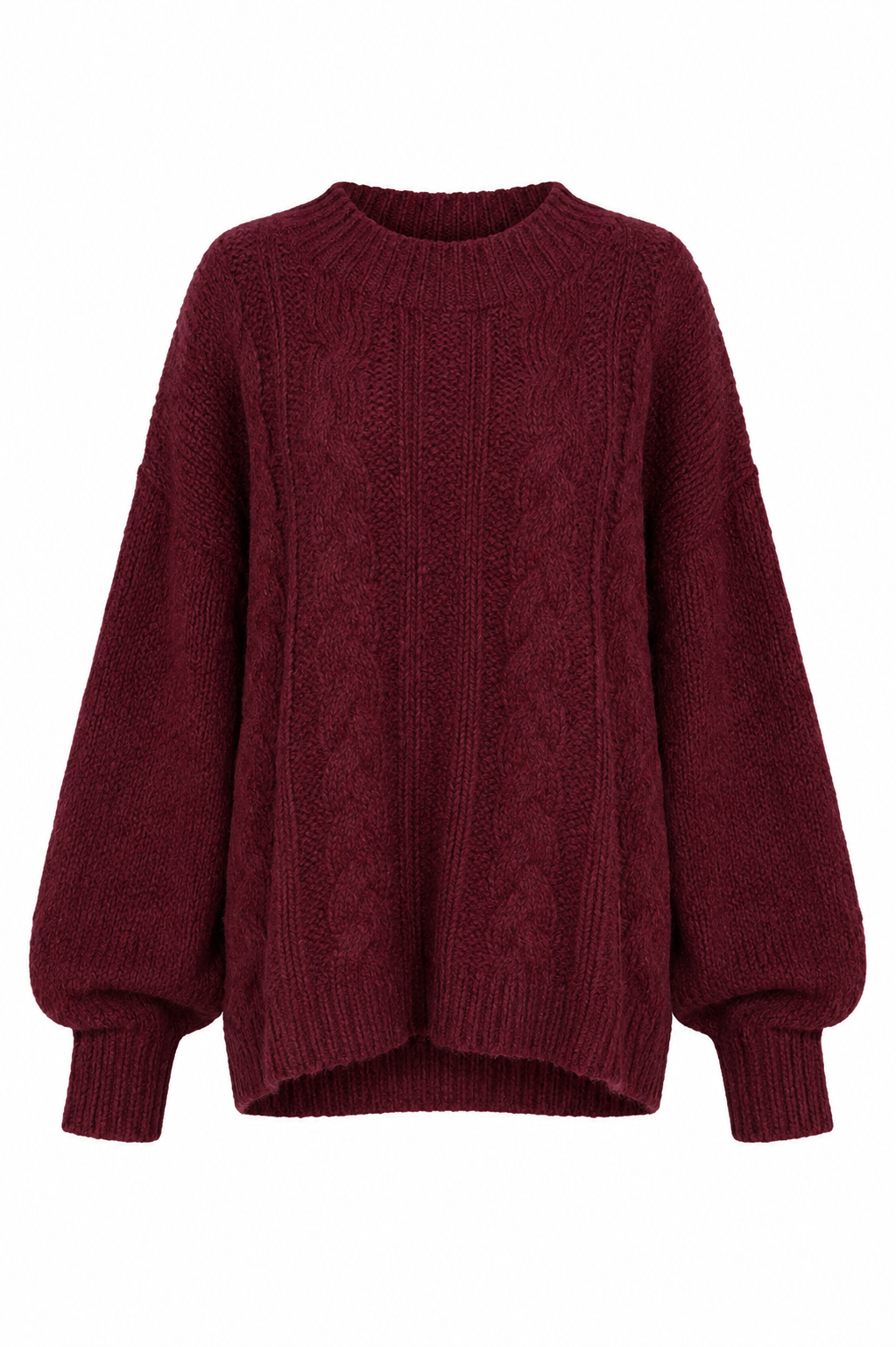 Noa knit - Burgundy