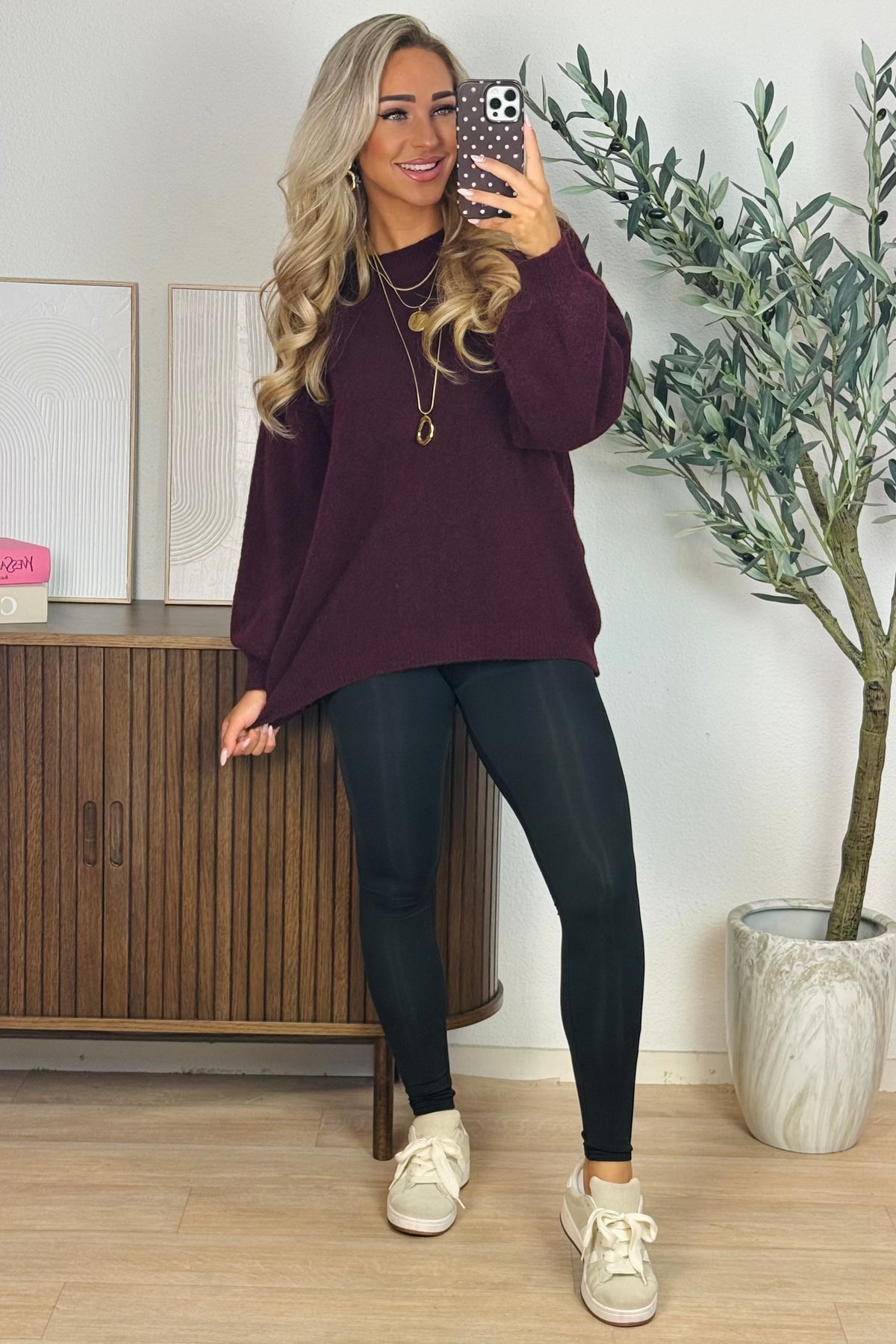 Frederique legging - Zwart