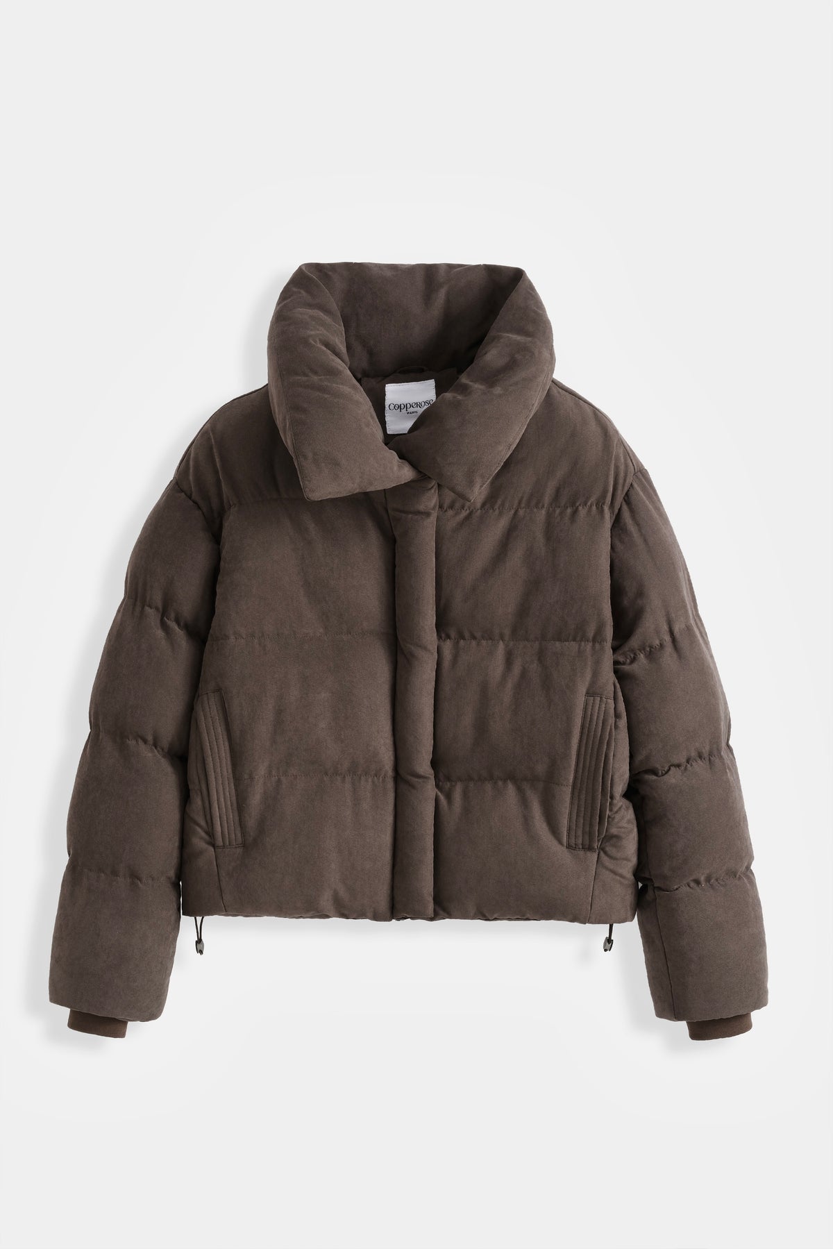 Brody suede bomber jas - Bruin